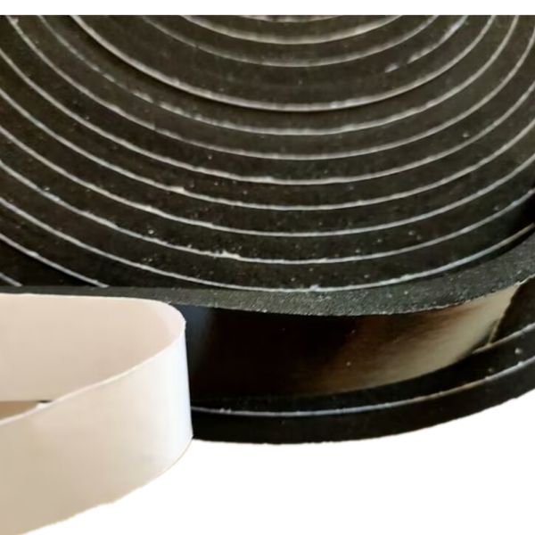 Waterproof Sealing Strips Neoprene Single-Sided Adhesive Neoprene Seal High Density Foam Tape