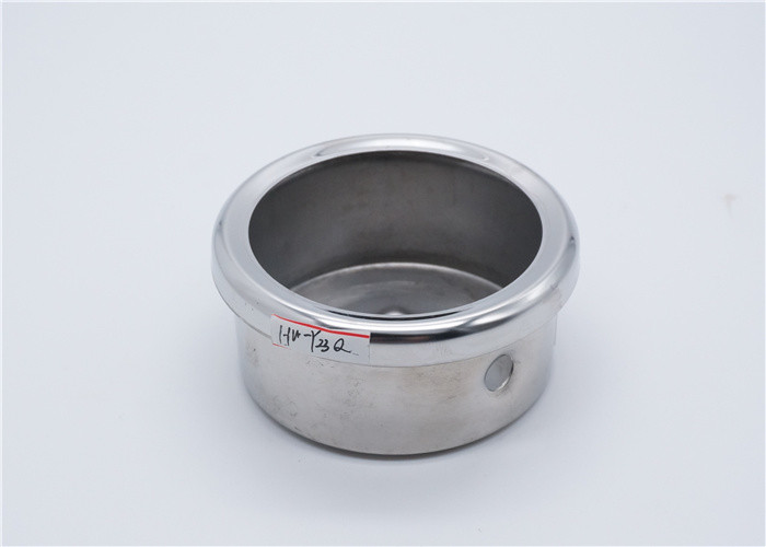 Smooth Pressure Gauge Accessories Stainless Steel Cover / Rings Anti - Rust