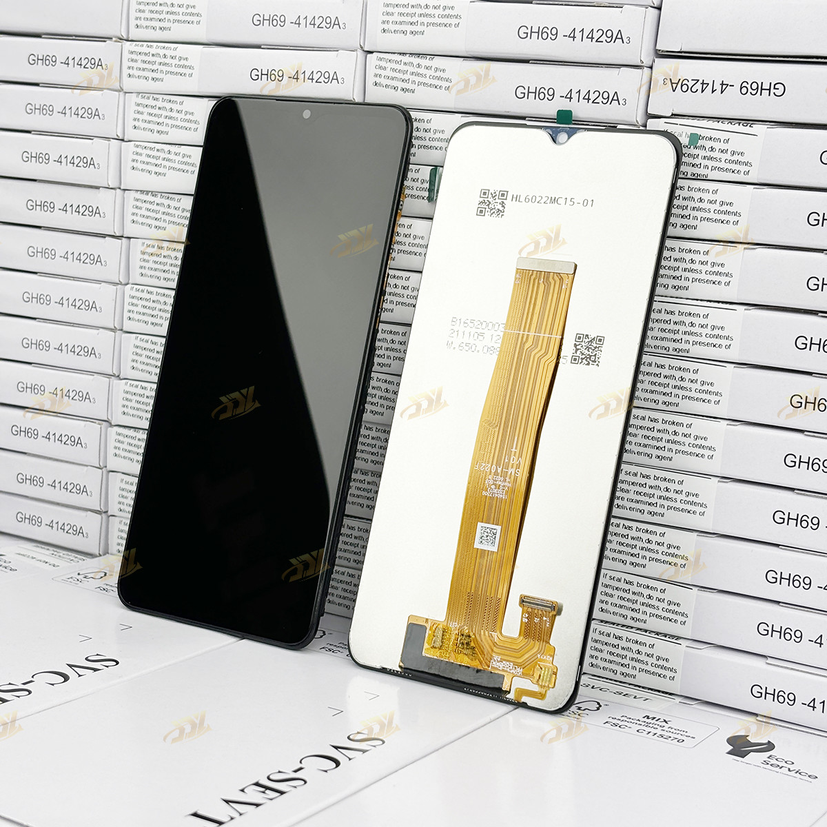 Mobile Phone A02 LCD Screen Replacement 6.5 Inch With High Contrast Svc Lcd Cell Phone Screens