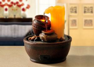 China Handicraft Candle Quiet Indoor Water Fountain wholesale