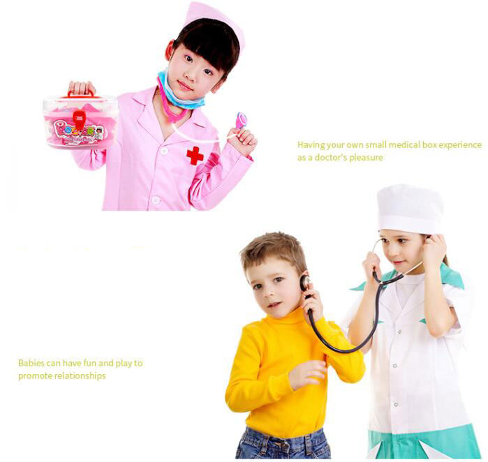 Function Pretend Play Toy Set Plastic Children Simulation Dental Clinic Medical Kit