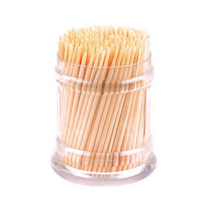 Disposable Bamboo Tooth Picks Hygienic And Single Use Temperature Resistance