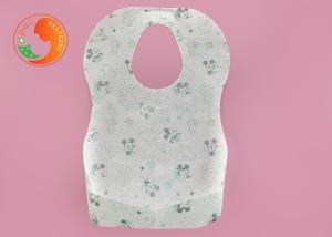 China Comfortable Disposable Baby Bibs Hygienic Fluoresce Free Baby Bibs wholesale