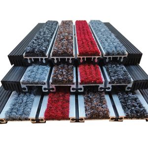 China Slip Resistant Aluminum Roll Up Emtrance Matting High Traffic 18MM wholesale