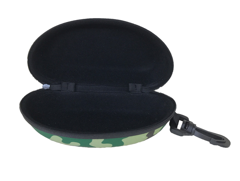 2024 hot eva zipper spectacles cases with client's logo embossed and clip