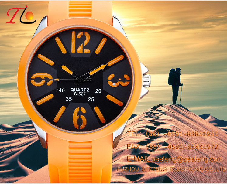 wholesale children watches colorful silicone watch gift watch for promotion fashion watches custom logo/color