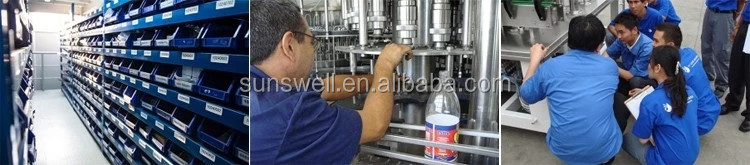900BPH Drinking Water Bottle Rinsing Filling Capping Machine Corrosion Resistant