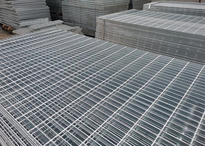 1000mm*300mm Hot-Dip Galvanized Steel Stair Sidewalk Welded Steel Grating