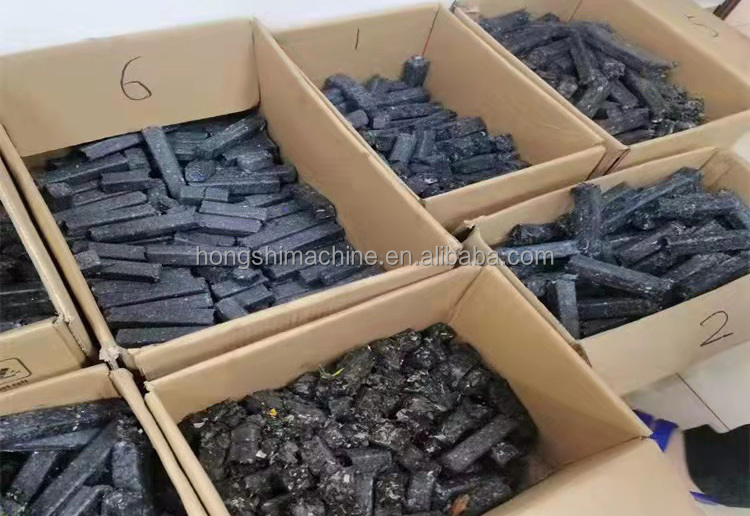 Solid Waste Recycle Biomass Pellet Machine Industrial Plastic Waste Cube Briquette Press For Fuel