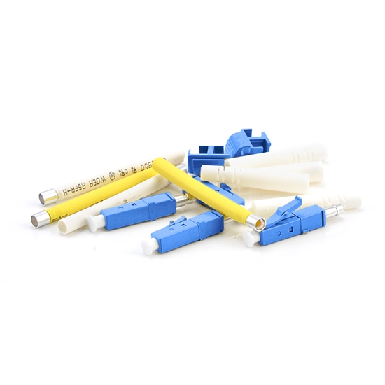 ST Network Simplex Singlemode Fiber Optic LC/UPC Converter Adapter with Durable Design