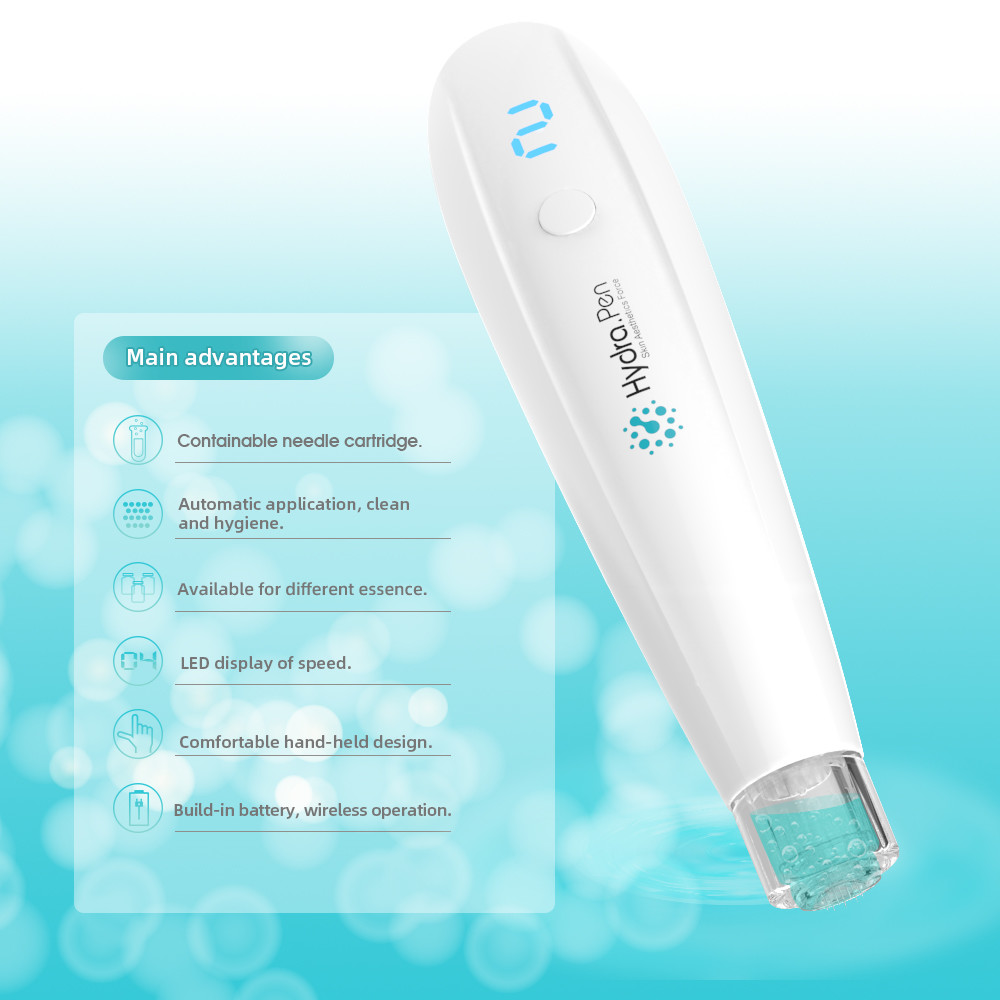 Newest device Hydra pen H2 portable electric derma microneedling pen acne scar removal Microneedling System derma pen