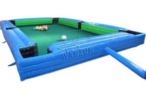 China Waterproof Inflatable Sports Games Human Snooker Inflatable Table Game Wsp-186 wholesale