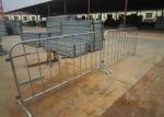 galvanized powder painted concert crowd control barrier