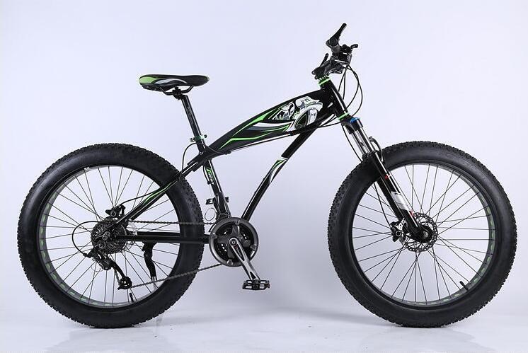 21 Speed Mens Aluminum Electric Snow Bicycle