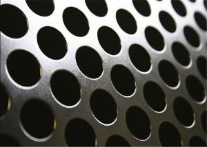 China Round Hole Perforated Metal Panels 5mm Diameter For Industries Decorative wholesale