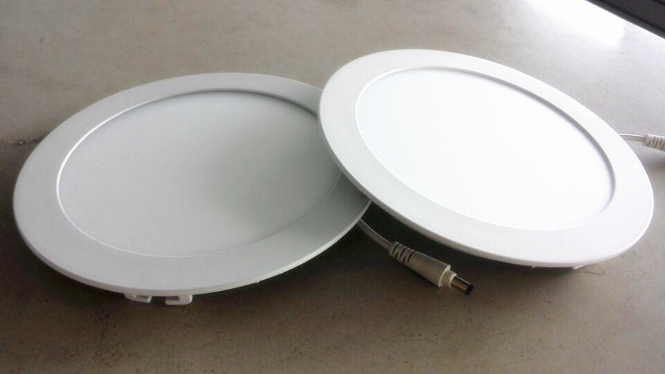 led panel 12w round Indoor round aluminum shell office lighting bedroom living room energy saving modern home lamp