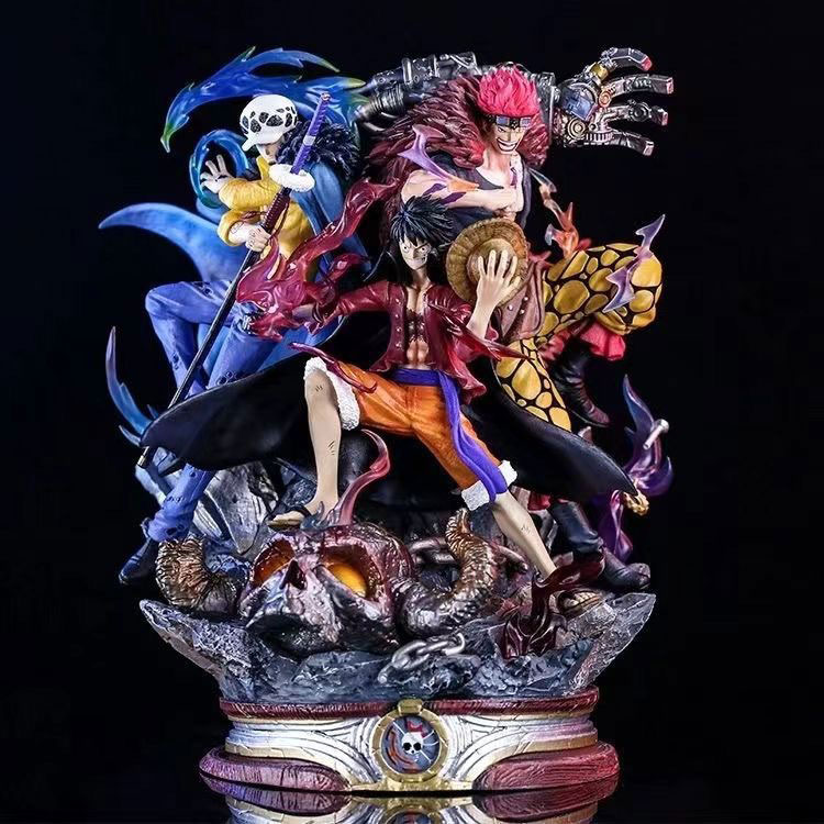 Gender Unisex ANIME HEROES Captain Ghost Island Game Figurines Toys Series Movable Interactive Action Figures