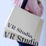 Custom Clothing Shopping Bags Packaging Luxury Ivory Board Kraft Paper Shopping