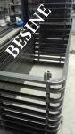 stainless steel bakery trolleys