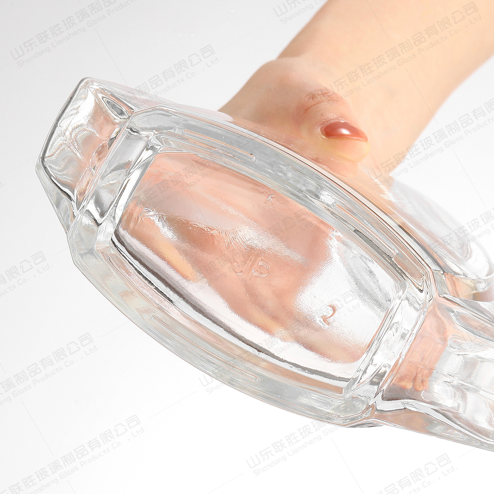 Glass Wine Bottle for Bar Party Brandy Vodka Tequila Decanter Unique and Eye-Catching