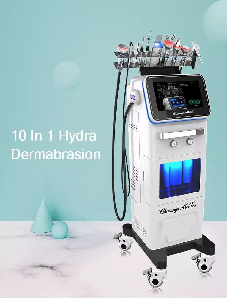 Deep Cleaning Hydra Beauty Machine 10 In 1 Microdermabrasion Skin Care