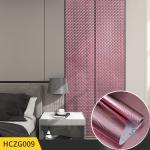 Moisture Proof Shining Rainbow Wallpaper Rolls Self Adhesive PVC Vinyl