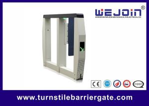 China Swing Slim Turnstile Gate 304 Stainless Steel Compact Electromechanical Design wholesale