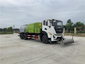 China Chinese Dongfeng Truck Mounted Road Sweeping Machine 6x4 20cbm wholesale