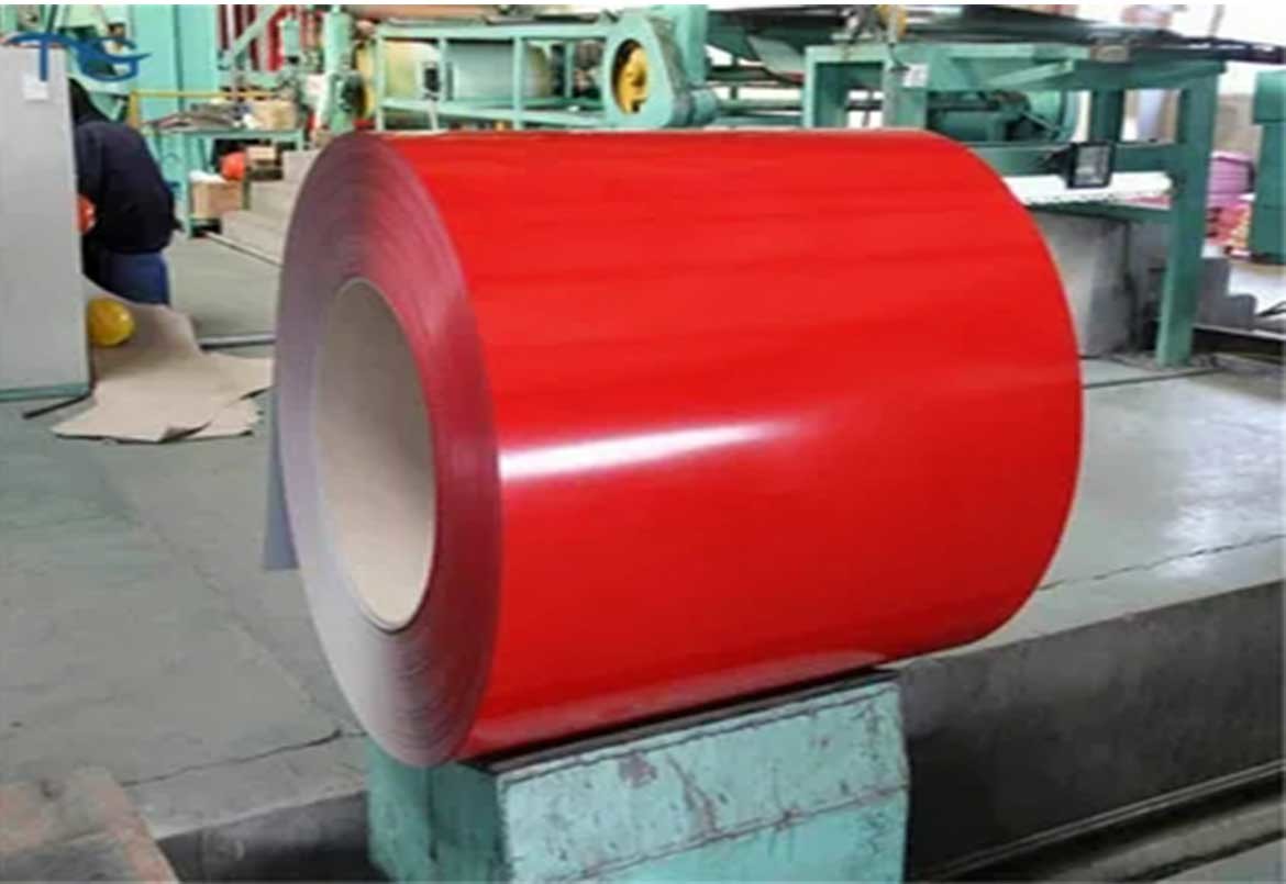 Red Color Prepainted Galvalume Steel Coil