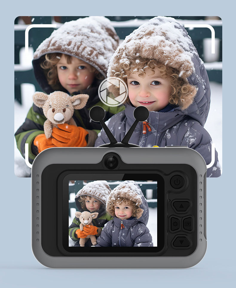 32MP Kids Digital Camera Perfect Birthday Gift for Children Aged 3-9 Unisex Toy Camera