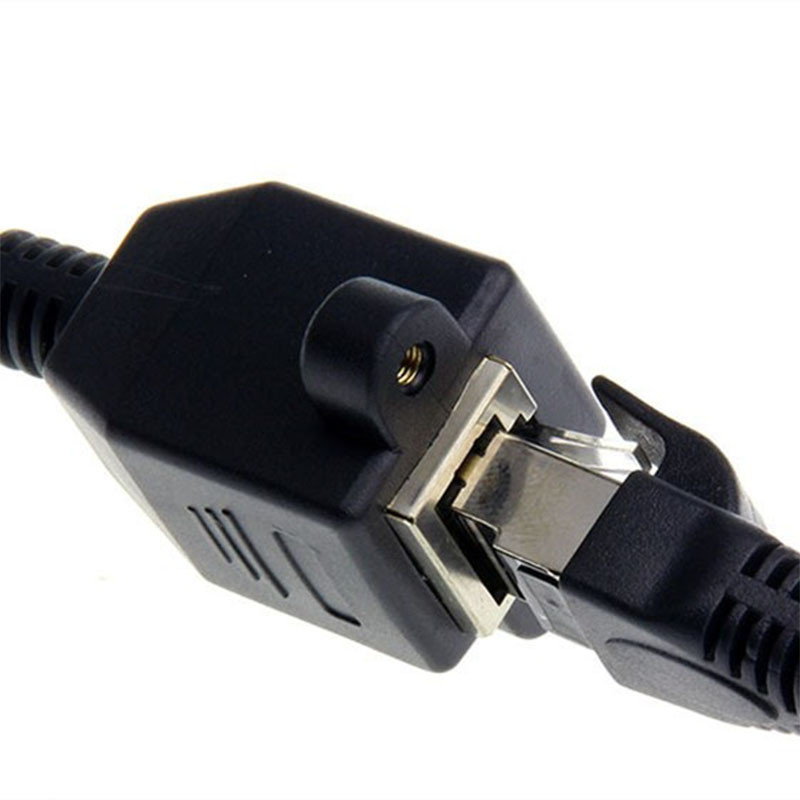 5.0mm Adapter Shielded Network Cable RJ45 Portable With Single Port