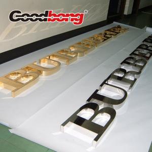 China metal sign lettering , Metal channel letters, metal letters and numbers wholesale