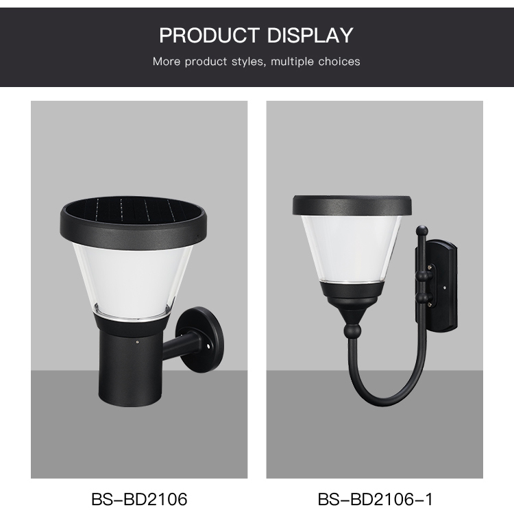 Fast Charging Solar Powered LED Wall Light IP65 LED Solar Security Lamp For Pathway Footpath