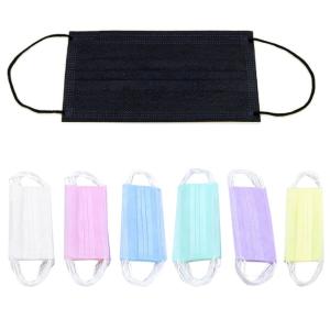 China Lightweight 3 Ply Disposable Face Mask , Non Toxic Disposable Pollution Mask wholesale