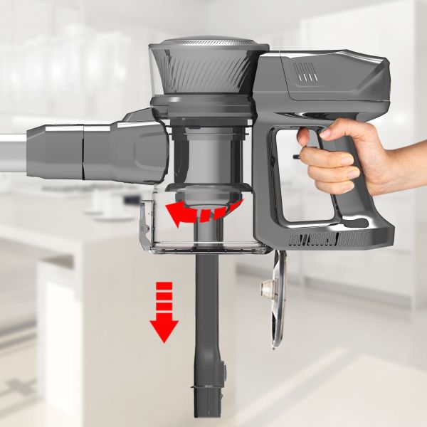 Automatic Wireless Vacuum Cleaner Handheld ABS Material