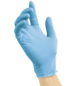 China Puncture Resistant Disposable Nitrile Gloves , Disposable Poly Gloves Non Sterile wholesale