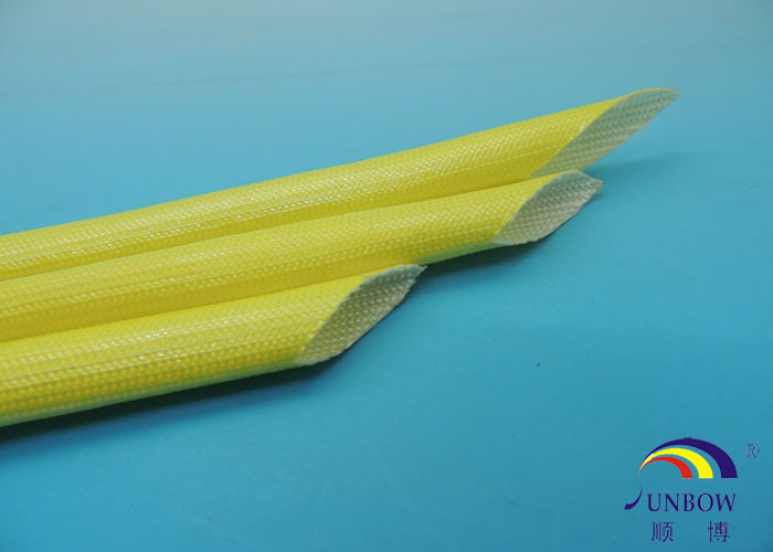 Insulation Colorful Acrylic Coated Fiberglass Sleeving For Class F Motors