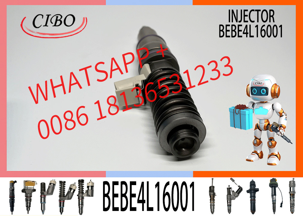 Diesel Fuel Engine E3 4 PIN EUI Electronic Unit Injector VOE 22479124 BEBE4L16001 for Volvo D13 MP8 EPA14 Truck Excavator