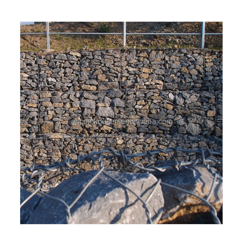 Galvanized/PVC Coated Retaining Wall Mesh Box Wire Mesh for Various Applications