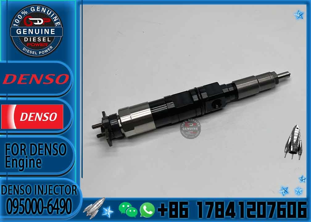 Genuine Diesel Injector 095000-6490 for common rail DZ100217/RE529118 made in Hungary