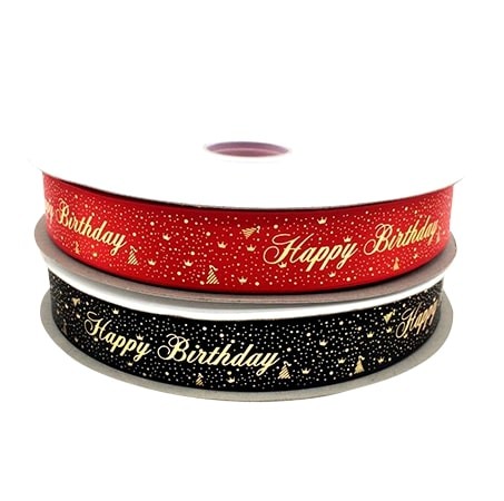 Luxury Polyester Fiber 10mm 38mm Gift Wrap Ribbon And Bow With Logo