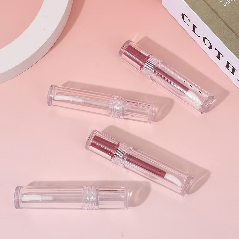 PETG/ABS Material Structure Lipgloss Tube with Colored Lining and 4.5ml Capacity