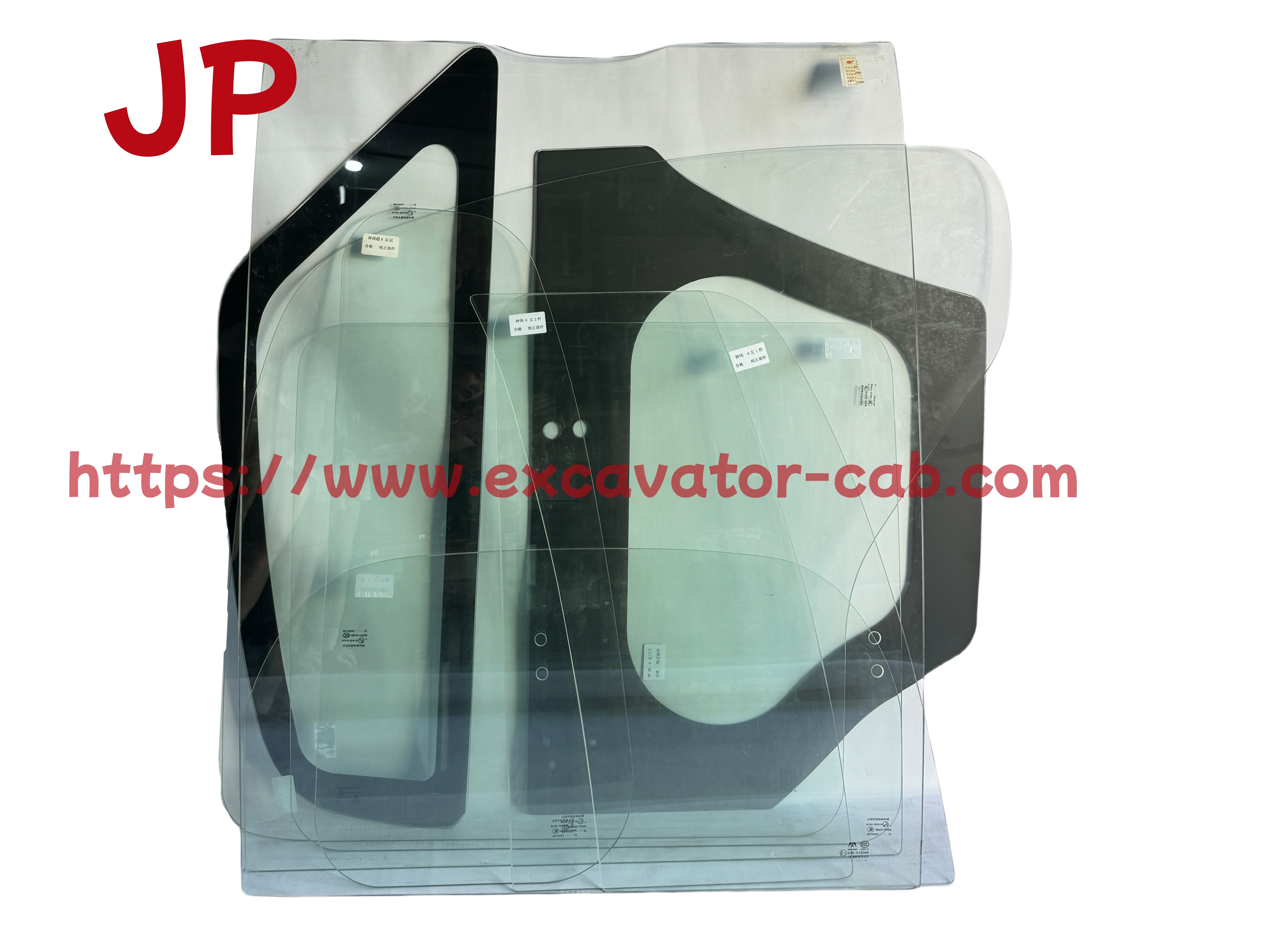 For Kobelco SK200-8 Excavator Cab Full Glass