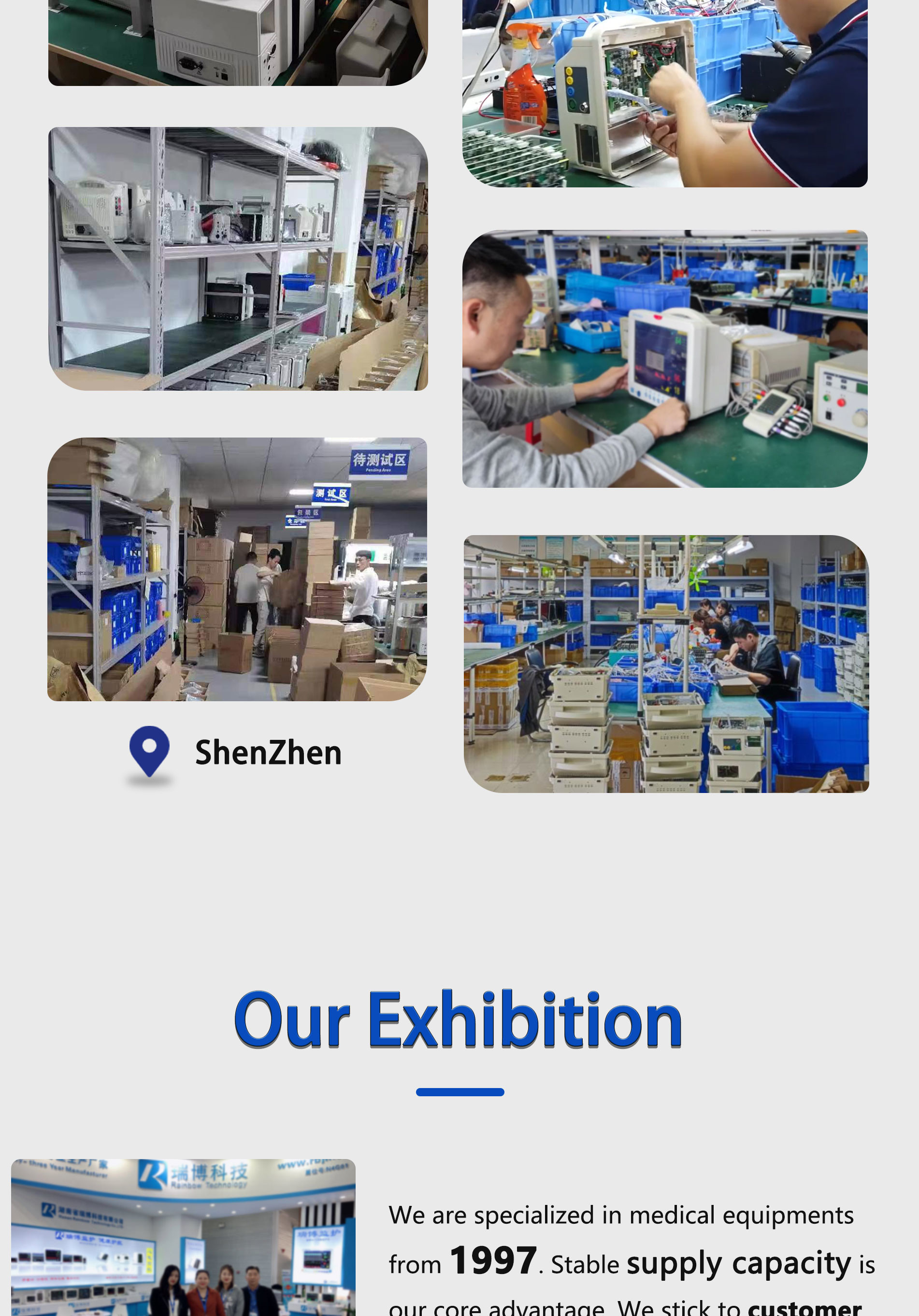 High Resolution Adult Multi Parameter Patient Monitor For Neonatal Pediatric