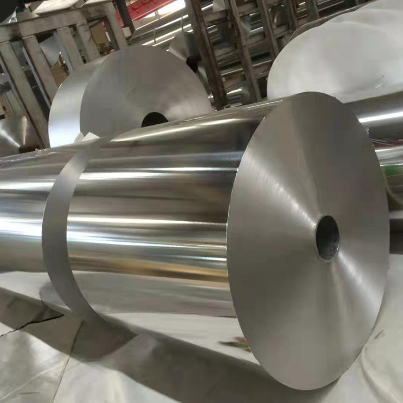 0.3mm 35 Micron Printed Brushed Aluminium Foil Roll 300 Meters Soft Temper