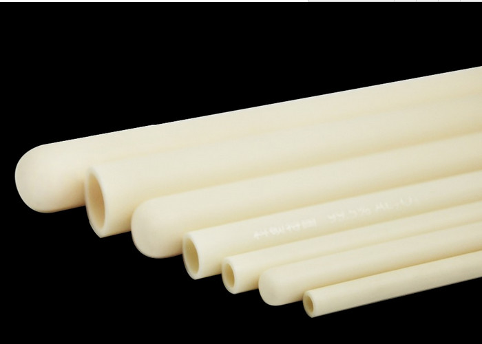 customized sizes refractory industrial electrical insulation alumina ceramic tubes 95%-99.99% Al203