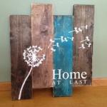 Eco Friendly Personalized Wooden Garden Signs / Rustic Sign Sayings