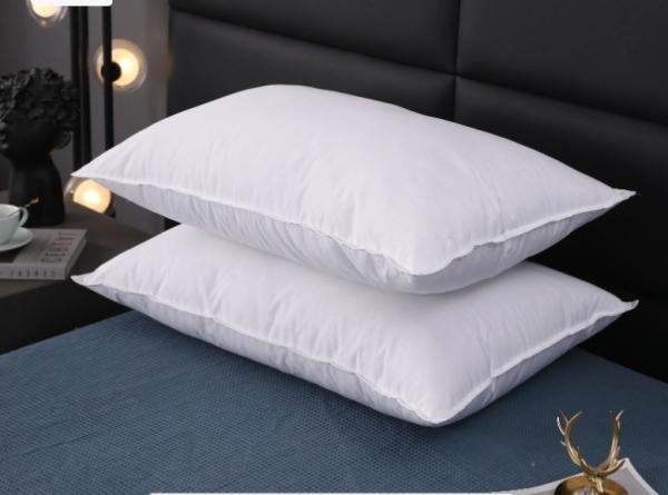 Breathable Fluffy Microfiber Pillow Headrest Downproof Cover Microfiber Bed