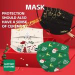 Face Mask, Disposable Mask, Christmas Gifts Christmas Cartoon Maskes Holiday