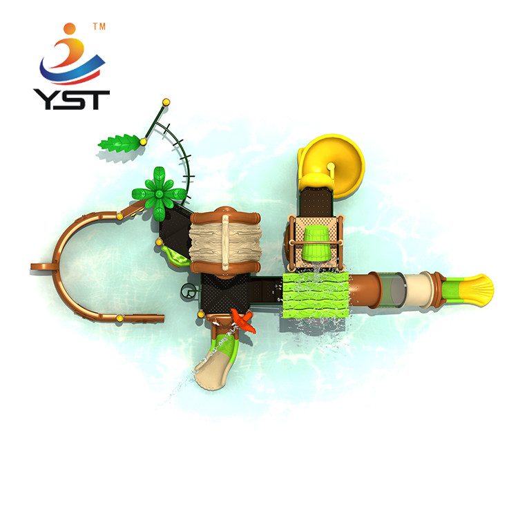 Anti Fade Kids Playground Slide Galvanized Pipe Kids Outdoor Play Slide